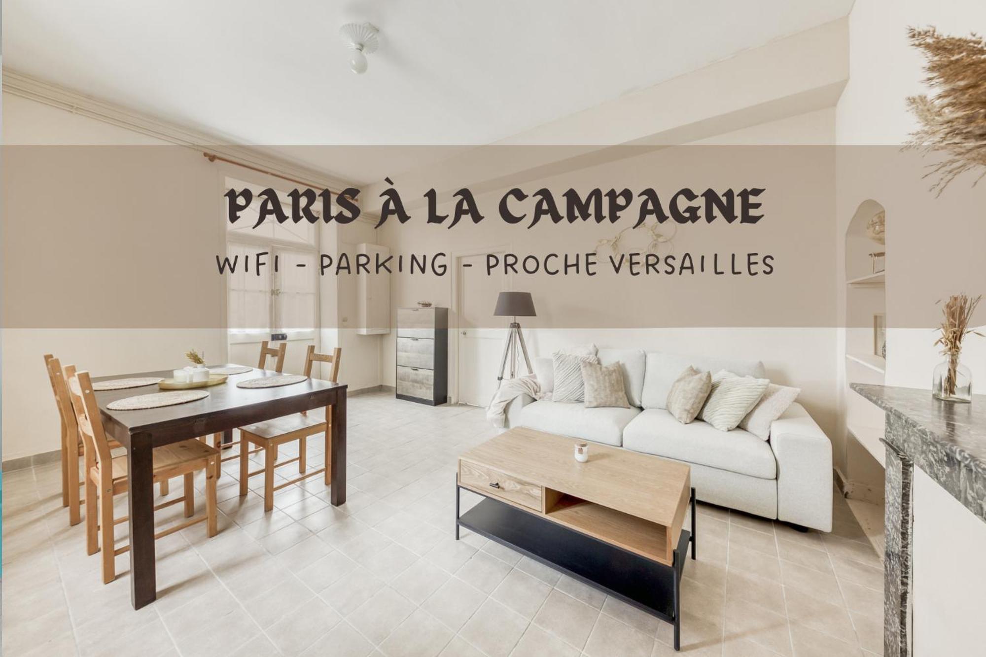 Paris A La Campagne-Parking Gratuit-Proche Versailles La Queue-les-Yvelines 外观 照片